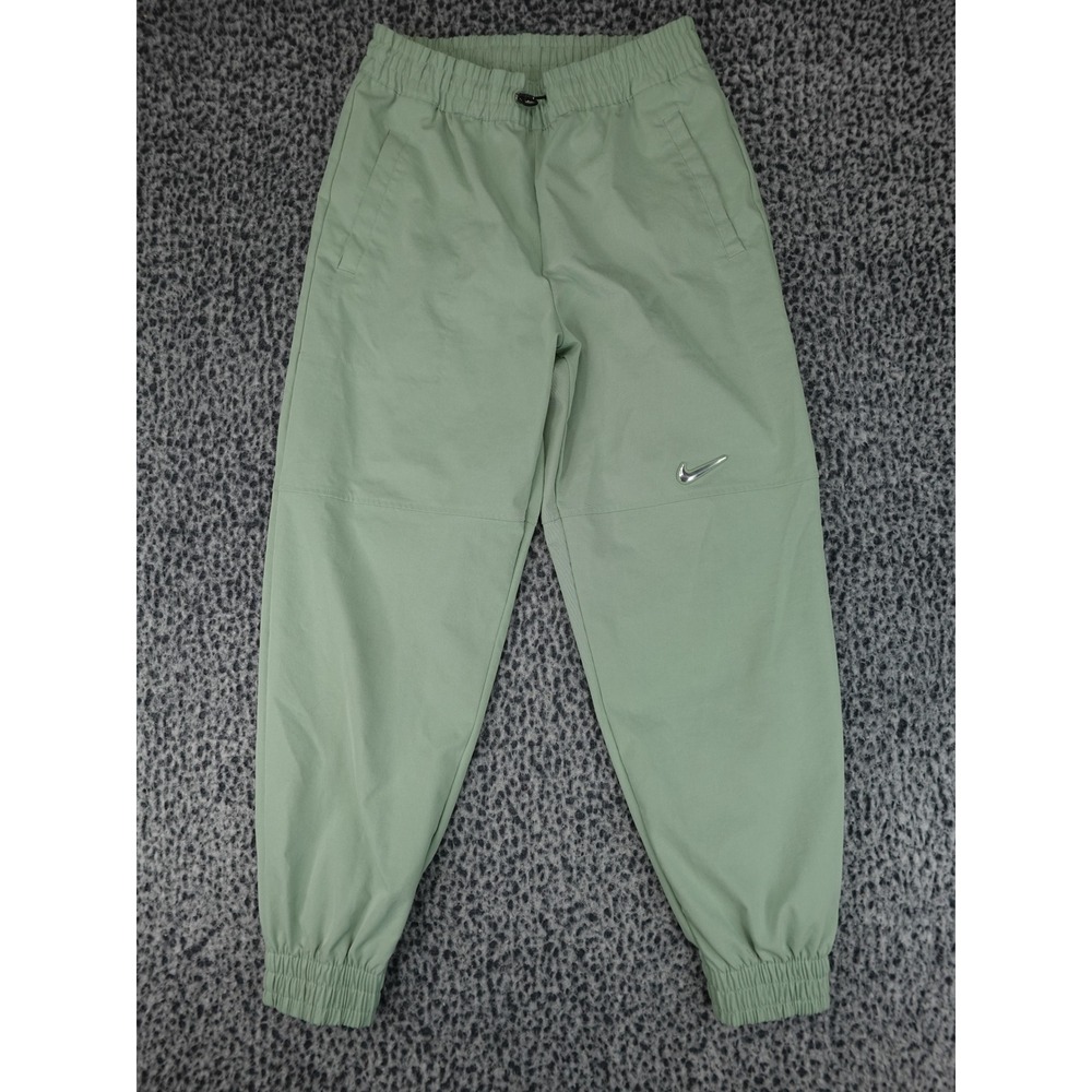 Nike Woven Pants Womens M Sage Green CZ8909-006 Sportswear Joggers